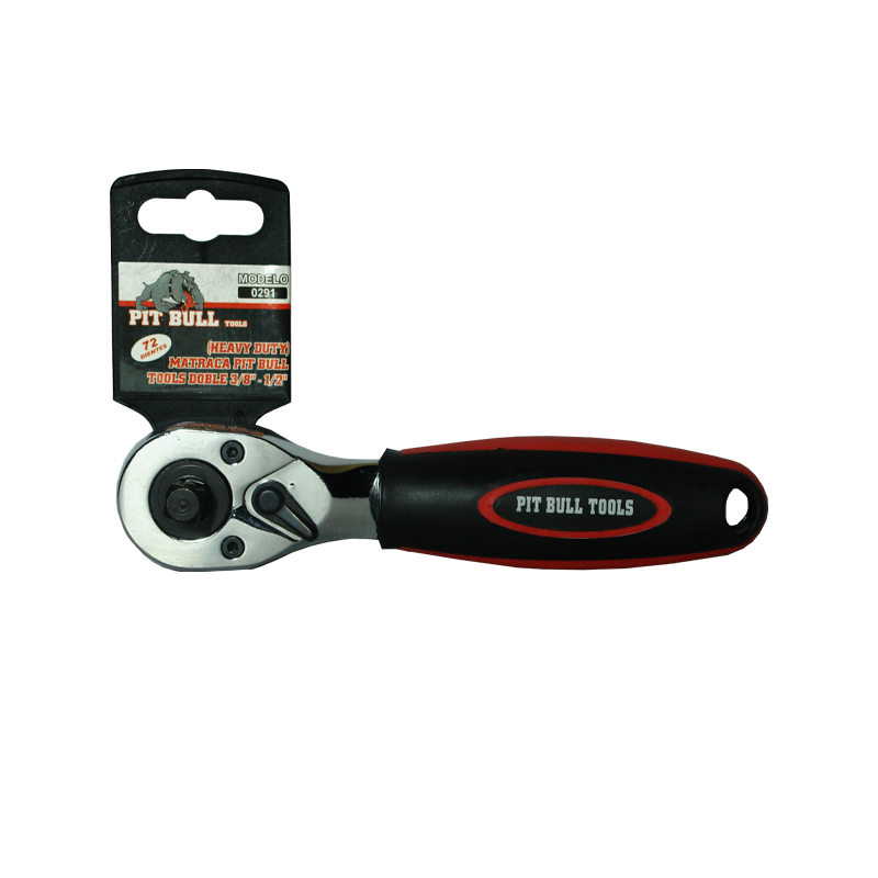 MATRACA PIT BULL TOOLS DOBLE 3/8-1/2 | 0291