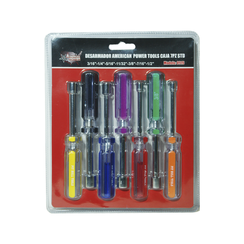 DESARMADOR AMERICAN PT CAJA 7PZ STD | 0915