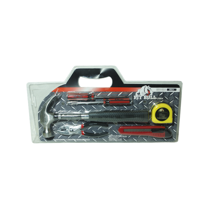 JUEGO PITBULL TOOLS HERRAMIENTA 6 PZ | 0921