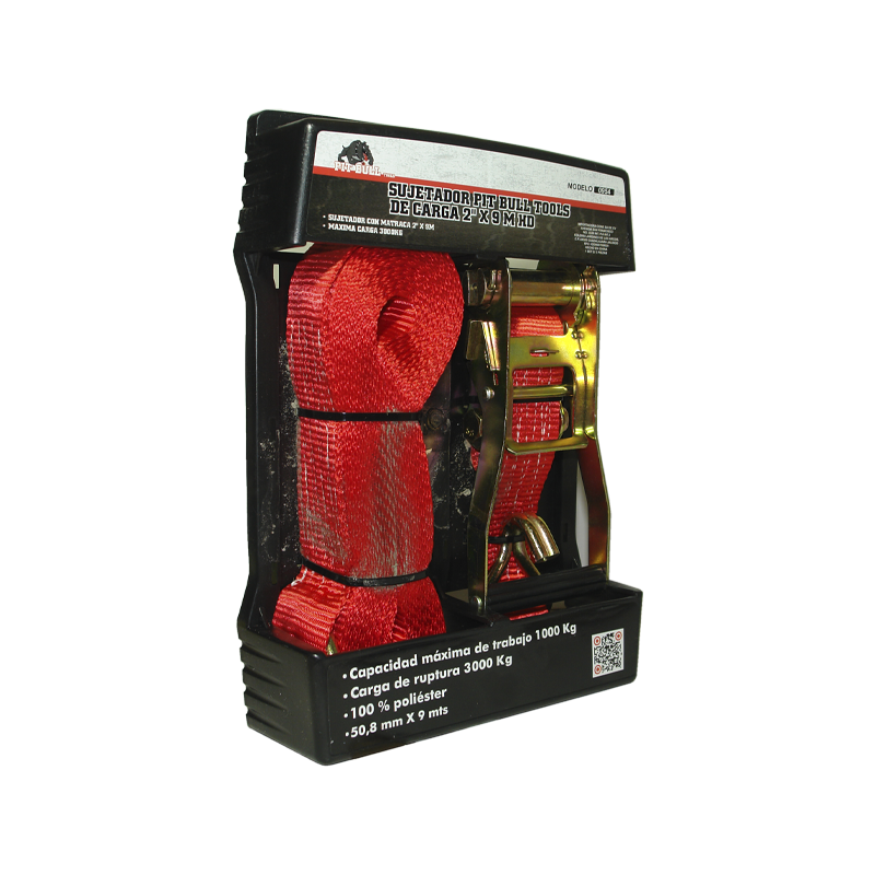 SUJETADOR PIT BULL T CARGA 2 X 9M 2PZ HD | 0954