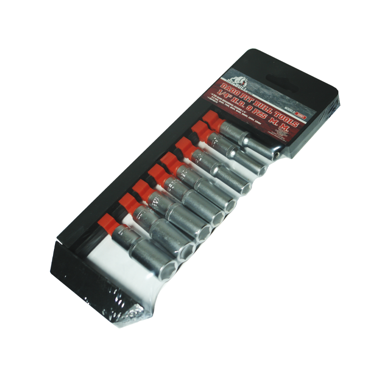 DADO PIT BULL TOOLS 1/4 H.D. 9PZ M.M. | 30001