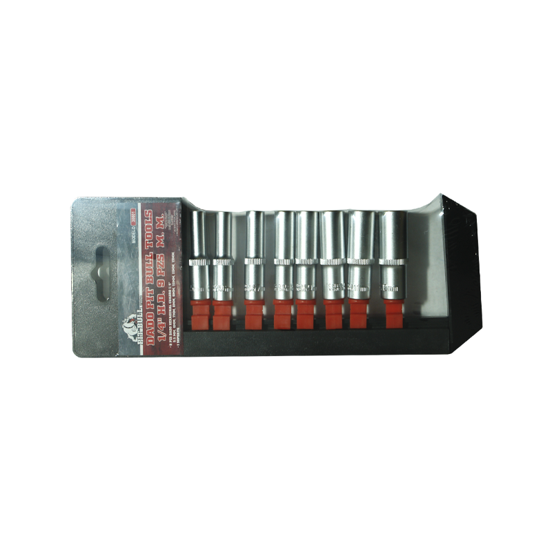 DADO PIT BULL TOOLS 1/4 H.D. 9PZ M.M. | 30001