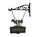 LETRERO BIENVENIDOS VACA | 30186