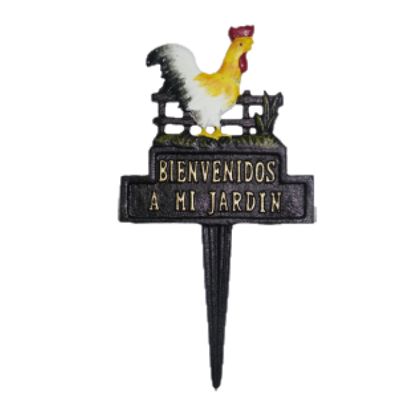 ESTACA P/JARDIN BIENVENIDOS | 30196