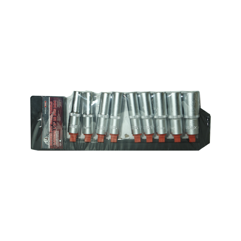 DADOS PIT BULL TOOLS LARGOS 1/2 9 PZS MM | 30402
