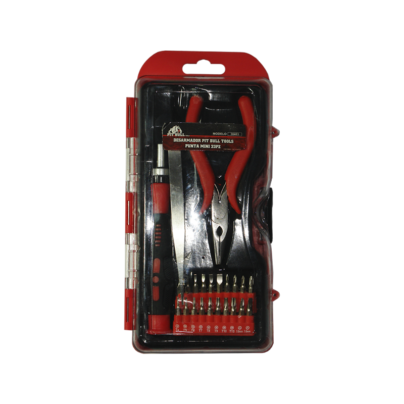 DESARMADOR  PIT BULL T PUNTAS MINI 38 PZ | 30403