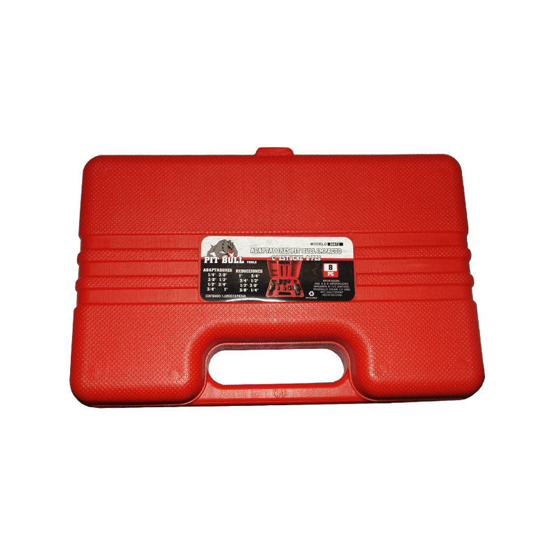 ADAPTADORES PIT BULL IMPACTO C/ ESTUCHE  8 PZS | 30472