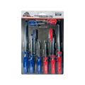 DESARMADOR PIT BULL TOOLS TRANSPARENTE 10 PZS | 30481