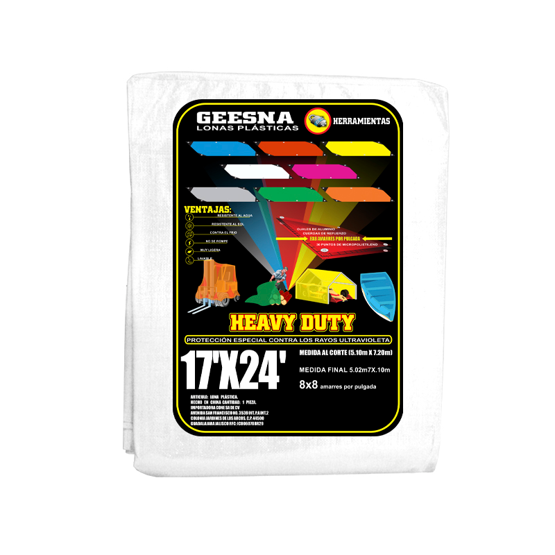 LONA BLCA LIG 17X24 (5.10X7.20)  GEESNA | 33344