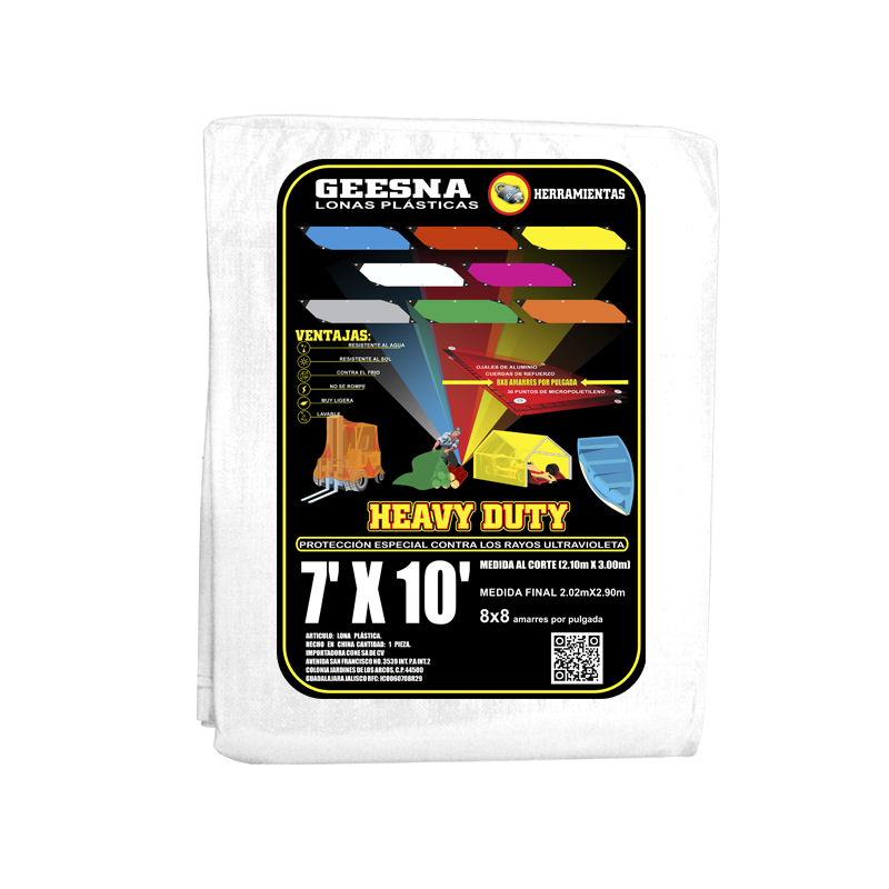 LONA BLCA LIG  7X10 (2.10X3.00)  GEESNA | 33394