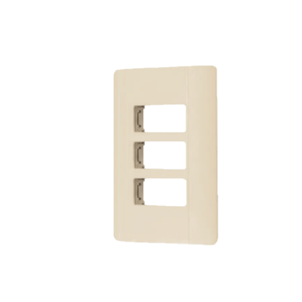 PLACA MUNICH ABS 3 UNIDAD MARFIL | 33676