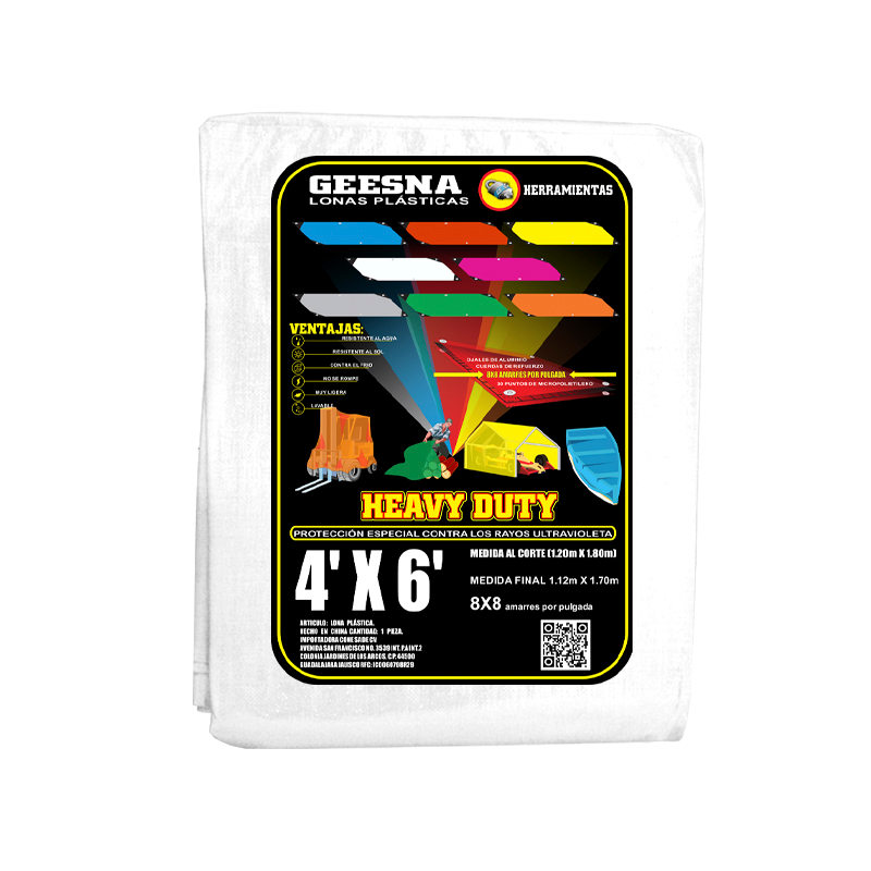 LONA BLCA LIG  4X6 ( 1.20X1.80)  GEESNA | 33705