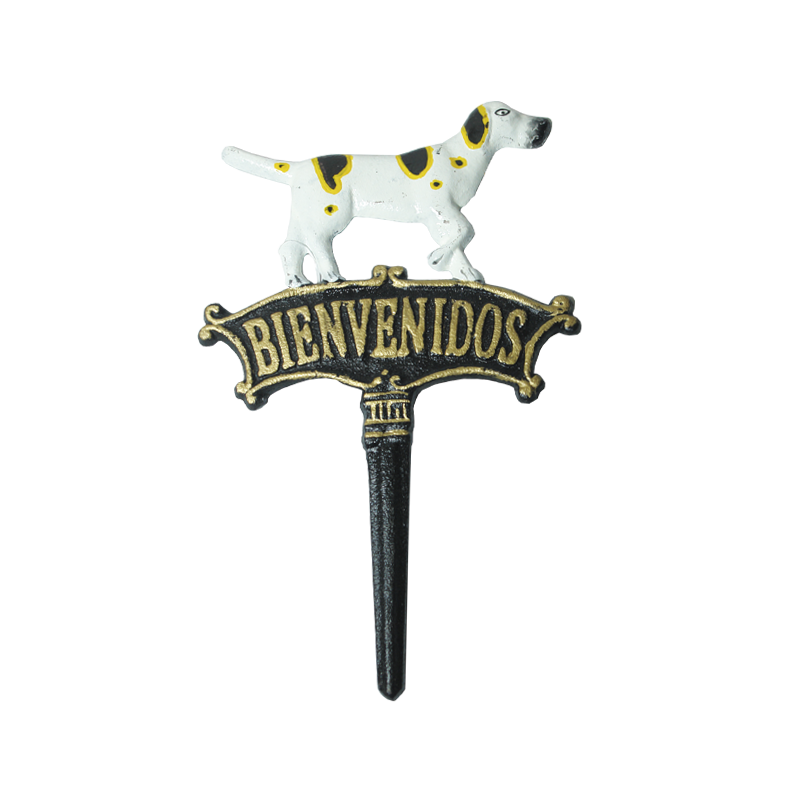 ESTACA BIENVENIDOS PERRO | 34207