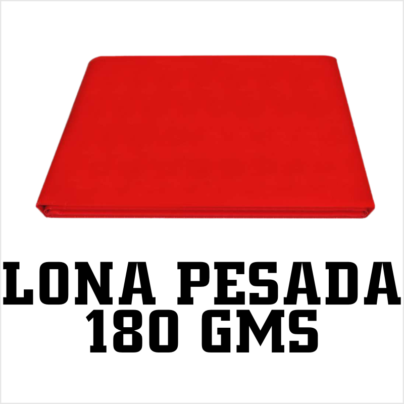 LONA ROJA PES 20X20 (6.00X6.00)  GEESNA  | 4412