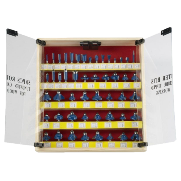 BROCA P/ROUTER CARBURO 1/4 50PZ | 5529