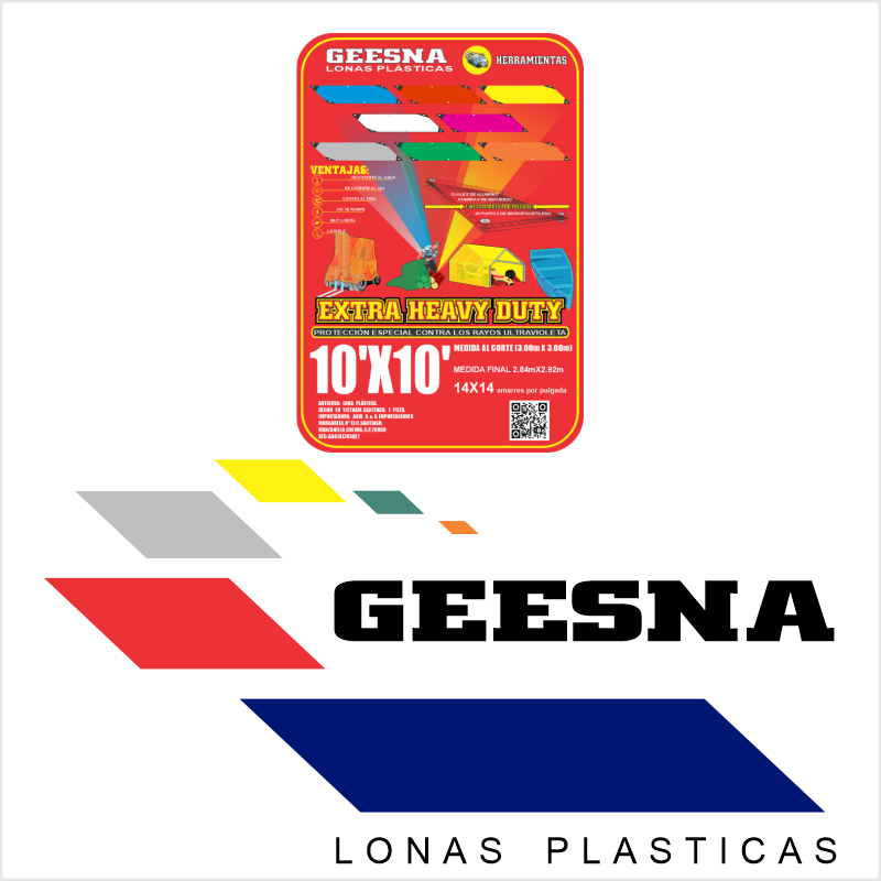 LONA GRNG PES 24X36 ( 7.20X10.80) GEESNA | 5971