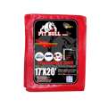LONA PIT BULL ROJA 17X20 ( 5.10X6.00) 1 | 60014