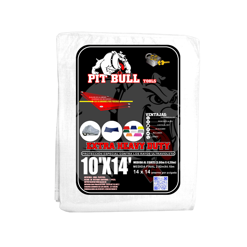 LONA PIT BULL BLCA 10X14 ( 3.00X4.20 | 60059
