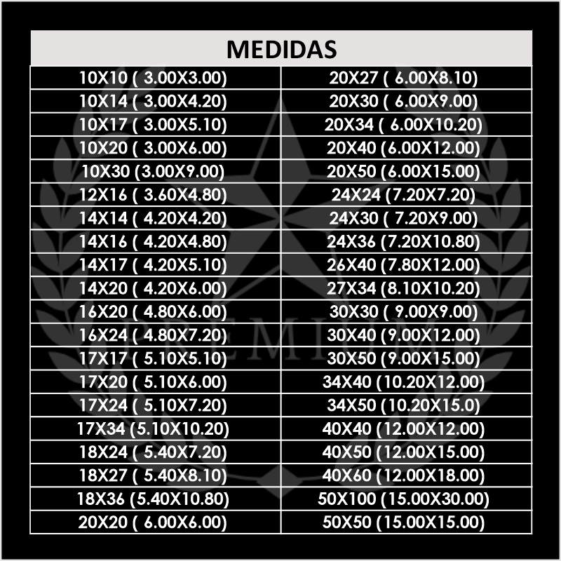 LONA BLCA 220G 17X17 ( 5.10X5.10) GEESNA | 60166