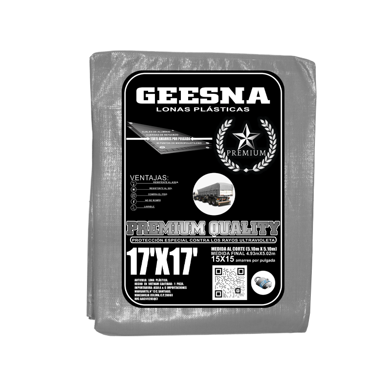 LONA GRNG 220G 17X17 ( 5.10X5.10) GEESNA | 60191
