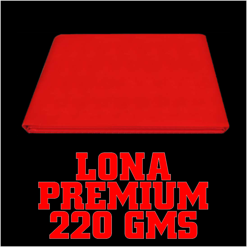 LONA ROJA 220G 17X17 ( 5.10X5.10) GEESNA | 60216