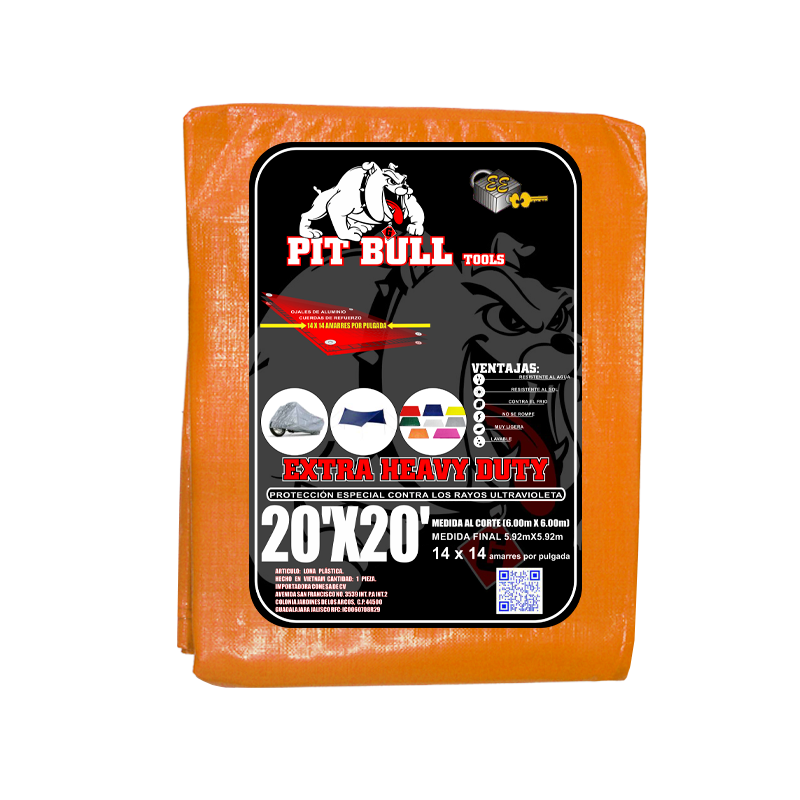 LONA PIT BULL NARA 20X20 ( 6.00X6.00 | 60436