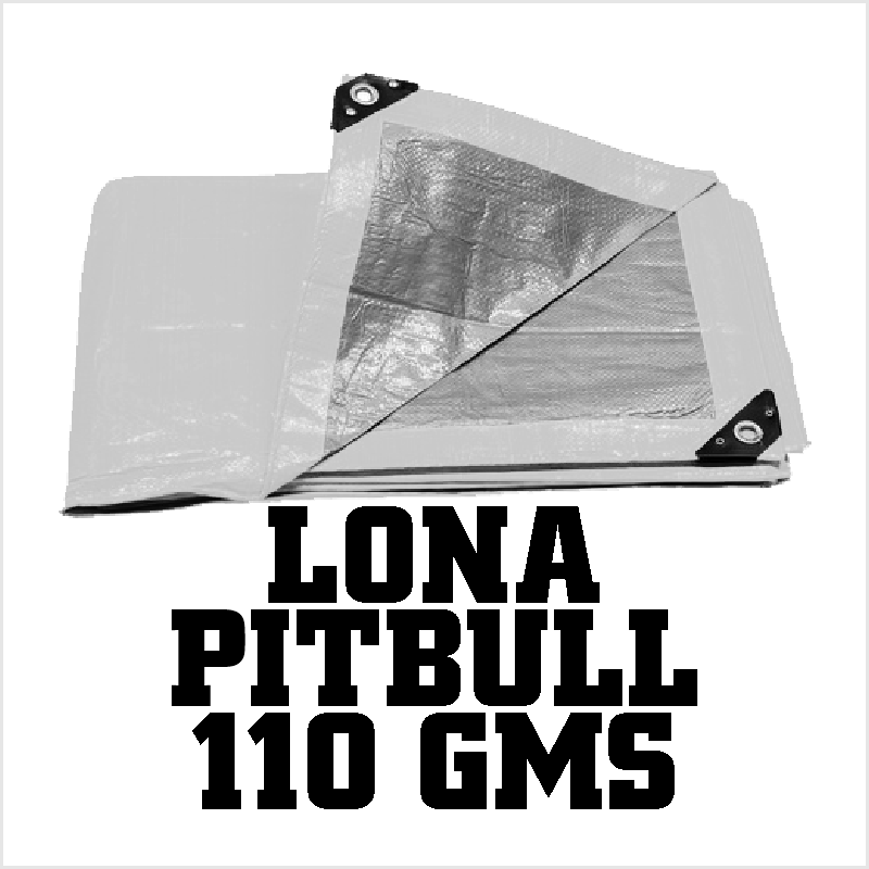 LONA PIT BULL BL-GR 110G 20X20 (6.00X6.00) | 60523