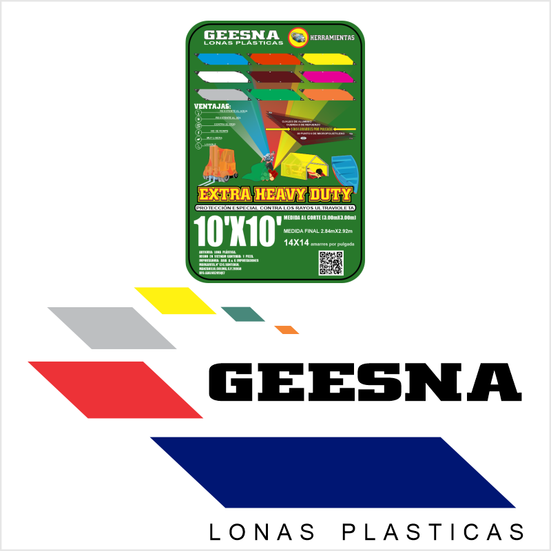 LONA MARRON PES 20X20 (6.00X6.00)  GEESNA | 60784