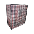 BOLSA FATY´S BAG CUADROS AZ/RJ/NG  55*66*20 CM