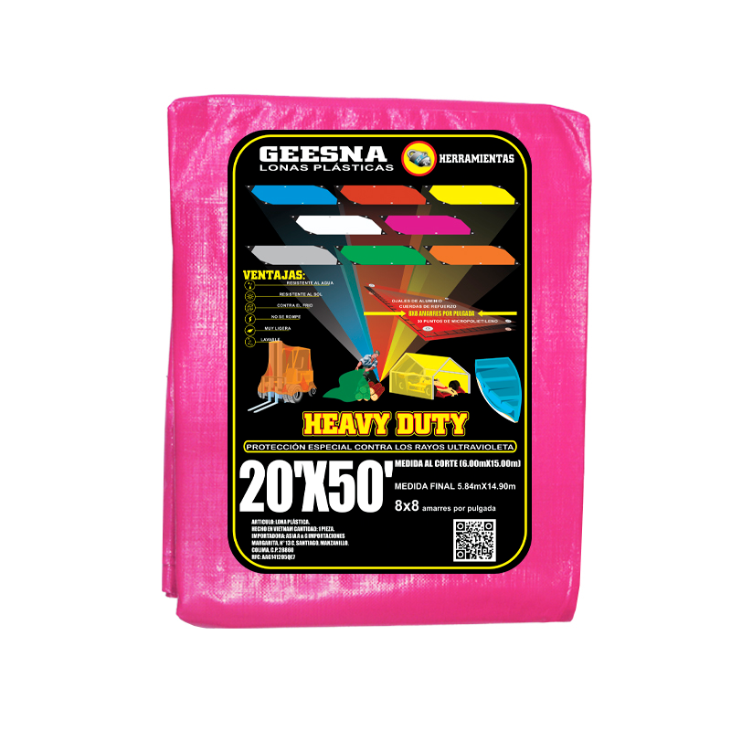 LONA ROSA LIG 20X50 ( 6.00X15.00)  GEESNA | 67