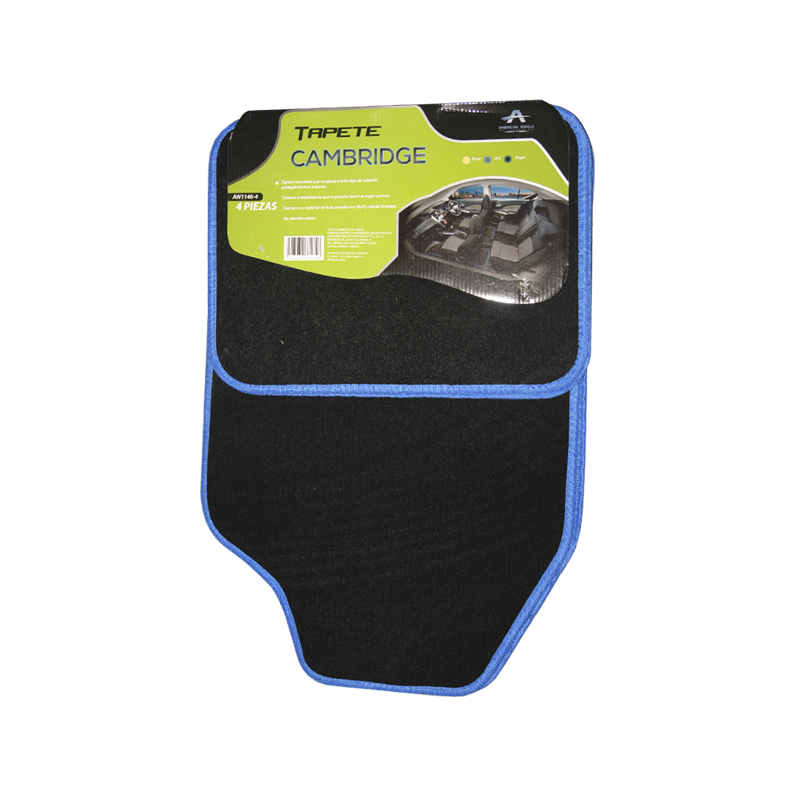 TAPETE AW CAMBRIDGE NEGRO/AZUL JG | 70573