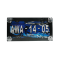 PORTA PLACA AW CHOPPER NEGRO | 70577