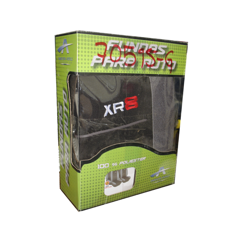 KIT COMBO ASIENTO XR8 NEGRO/GRIS | 70595-G