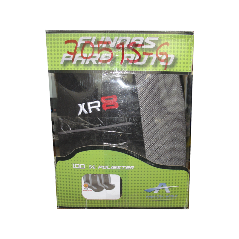 KIT COMBO ASIENTO XR8 NEGRO/GRIS | 70595-G