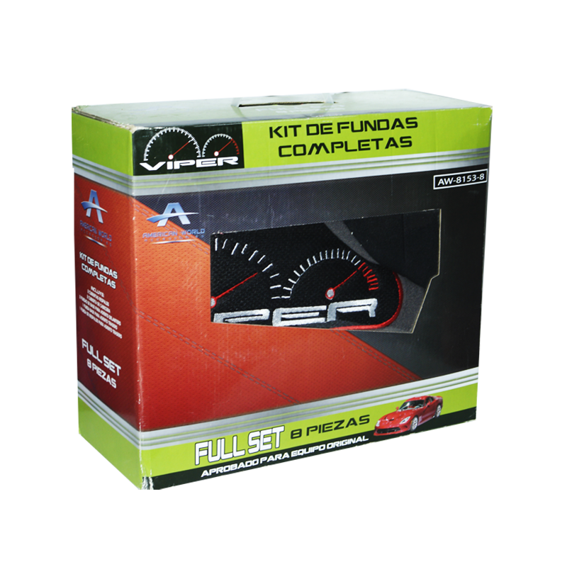 KIT COMBO VIPER LUJO GRIS  JG  AW-8153-8 | 70597