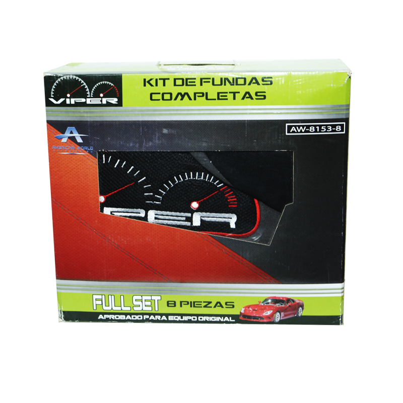KIT COMBO VIPER LUJO GRIS  JG  AW-8153-8 | 70597