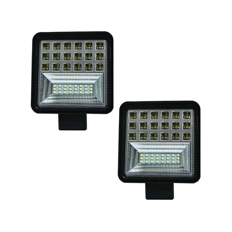 FARO AW LED CUADRADO SLIM CLARO JGO 2 PZS | 70655