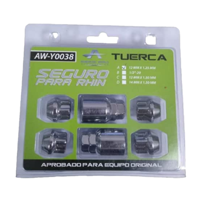 SEGURO RHIN TUERCA X1 12X1.25 | 70678
