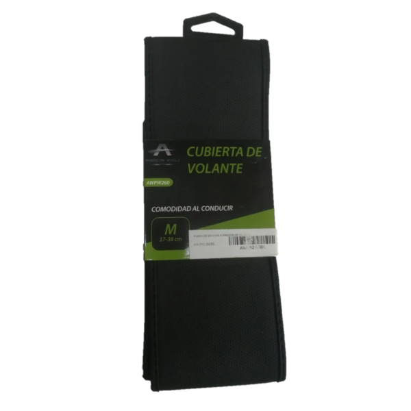 FUNDA AW VOLANTE PRESION NEGRO | 70699
