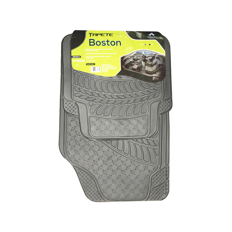 TAPETE AW BOSTON NEGRO 4 PZS | 70729