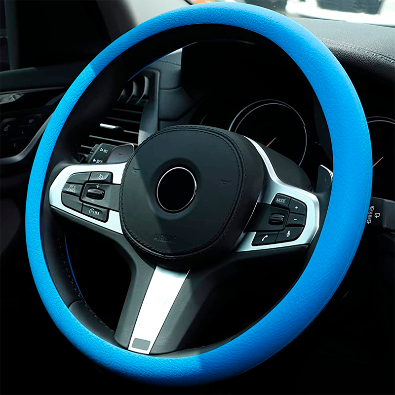 FUNDA VOLANTE SILICON 160 GR AZUL  | 70739