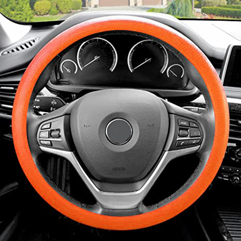 FUNDA VOLANTE SILICON 160 GR NARANJA | 70738