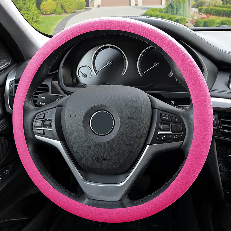 FUNDA VOLANTE SILICON 160 GR ROSA  | 70743