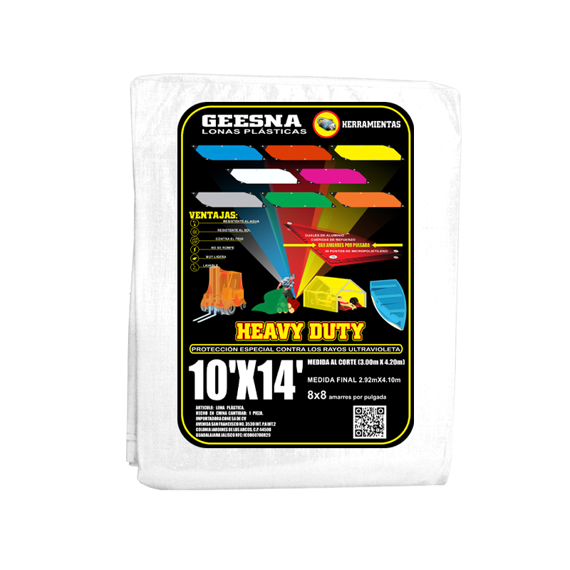 LONA BLCA LIG 10X14 (3.00X4.20)  GEESNA | 8030