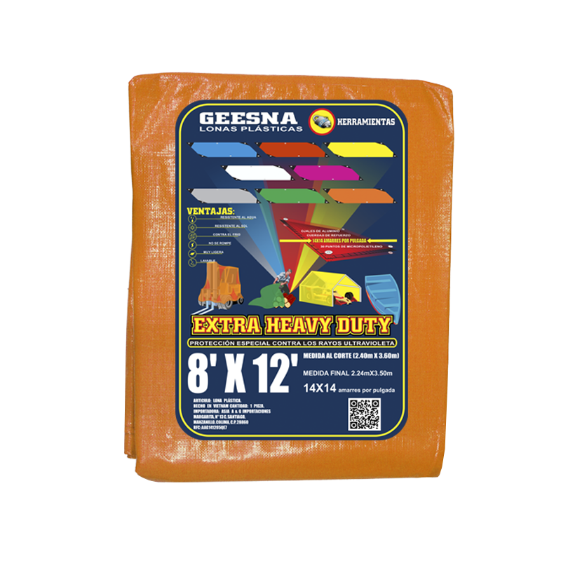 LONA NARA PES  8X12 ( 2.40X3.60)  GEESNA | 8159