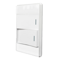 PLACA ADIR VENECIA 2 APAG SENC  BLANCO | A4003