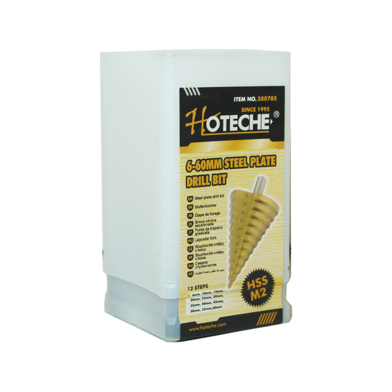 BROCA HOTECHE ESCALONADA 6 MM - 60 MM ZANCO 11 MM | HT0323 | 500705
