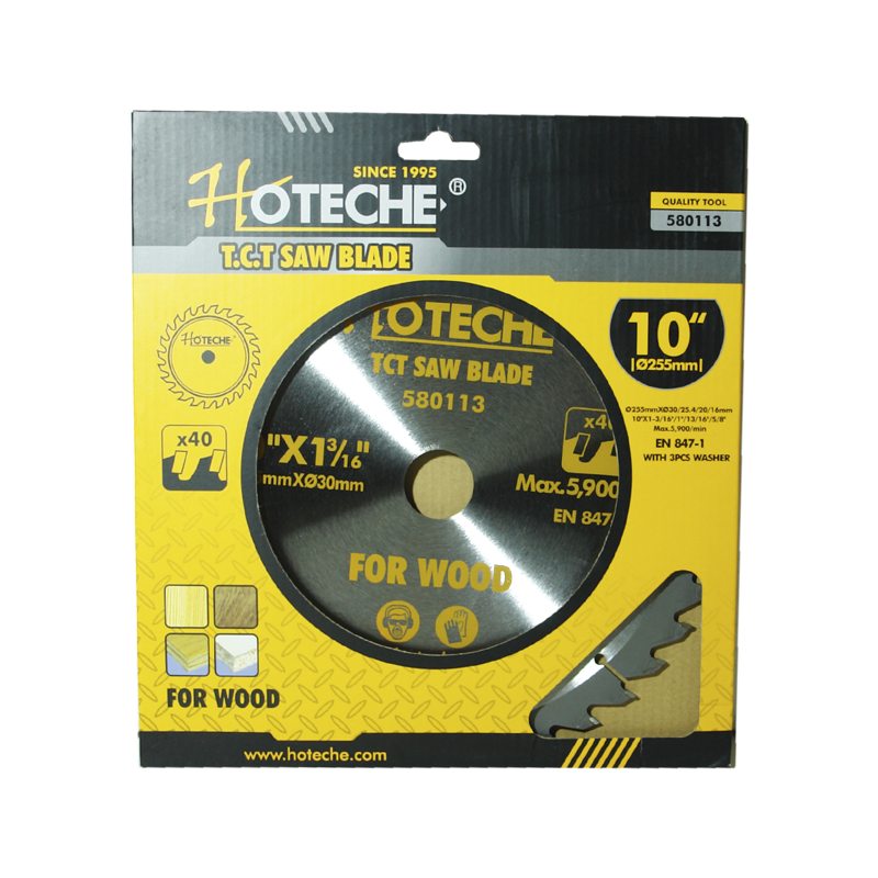 DISCO HOTECHE SIERRA 10 X 40 DIENTES | HT0062 | 580113