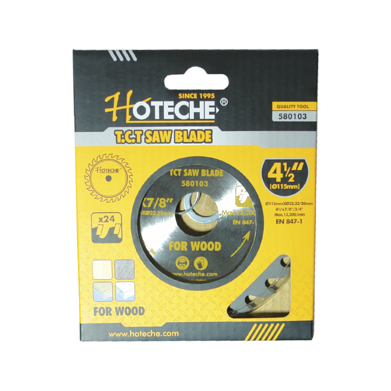 DISCO HOTECHE SIERRA 4 1/2 X 24 DIENTES | HT0060 | 580103