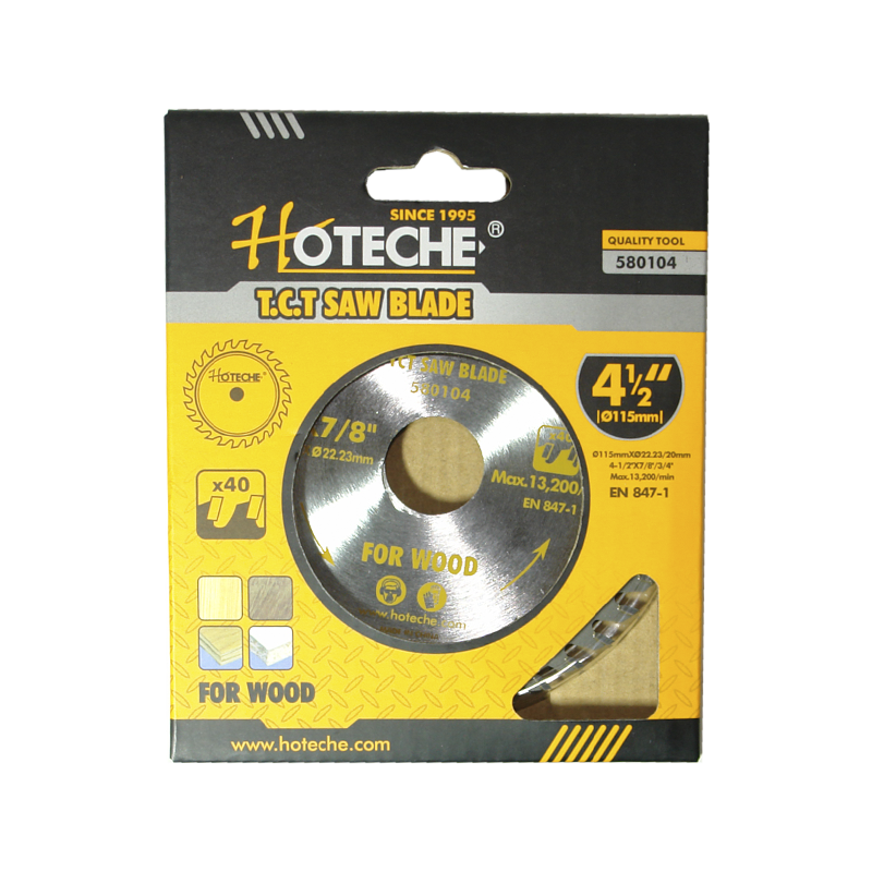 DISCO HOTECHE SIERRA 4 1/2 X 40 DIENTES | HT0061 | 580104